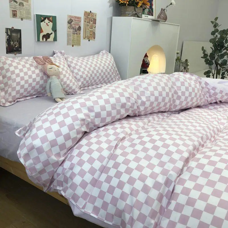 Product Image for Sandsberg | Bettwäsche Set Bettwäsche 2 Schlafzimmer Bettbezug Für Mädchen Erwachsene Tagesdecke Bettlaken Quiltbezug König 220x240 Bezug, S / Einzel 