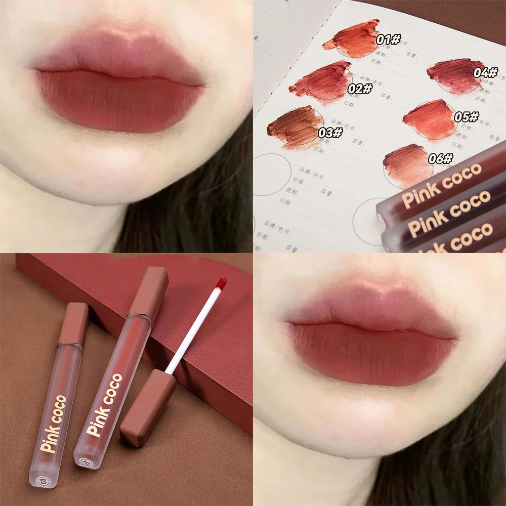 Product Image for Sandsberg | Nebel Textur Lippen Gloss Matte Wasser Flüssigkeit Lippenstift Feuchtigkeitsspendender Lipgloss Langanhaltend Sexy Lippen Tönung Make-up 
