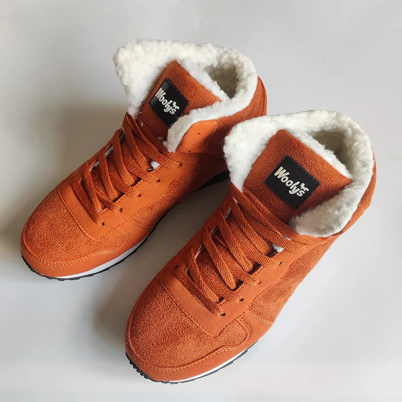 Product Image for Winter Baumwollschuhe Damenschuhe Klassischer Stil Forrest Gump Senioren Wanderschuhe Herren, Blau / 37