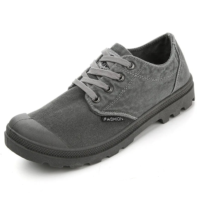 Product Image for Sneaker Herrenschuhe aus Canvas Freizeitfußbekleidung, GRAU / 6.5