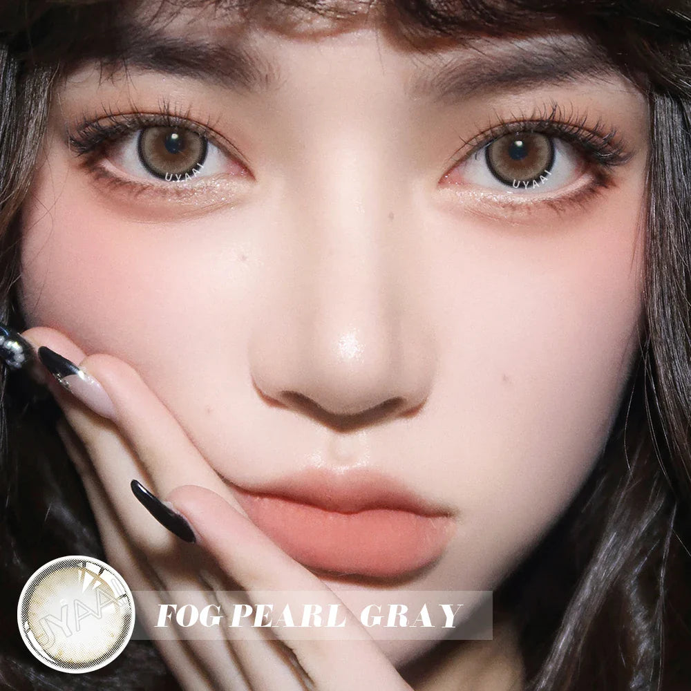 Product Image for Sandsberg | 1 Paar Blaue Linsen Anime Zubehör Farbkontaktlinsen für Augen Comic Tränen Augenmode Linsen Grüne Linsen, FOG PEARL Grau / 0 / fr