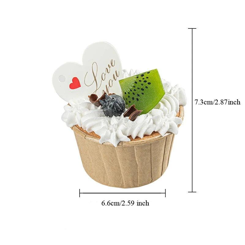Product Image for Sandsberg | Realistische Handmade Faux Cream Cupcake für Fotografie-Requisiten und dekorative Ausstellungen, E