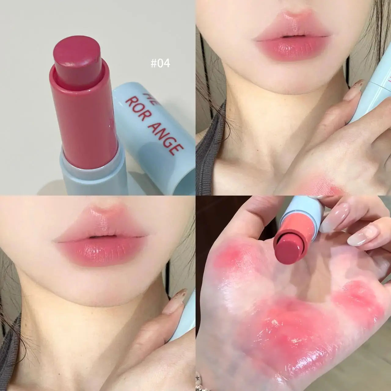 Product Image for Sandsberg | Blush Lippenstift Multi-Purpose Stick Clear Feeling Hydrating Stick Highlighting Brightening Korean Showing Young, 4