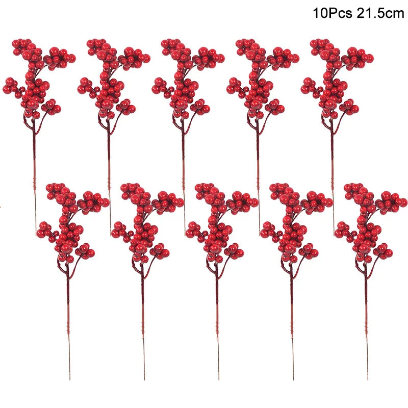 Product Image for Sandsberg 1Pack Weihnachtskiefernadeln Zweige Kunstpflanze Weihnachtsbaum Ornament Dekorationen für Zuhause DIY Kranz Geschenkkarton Hochzeitsblumen, 