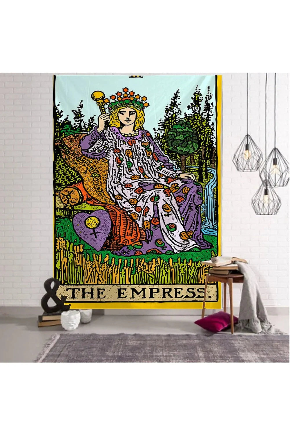 Product Image for Triple Moon Goddess Tarot Wandteppich, 723 / 150x130cm