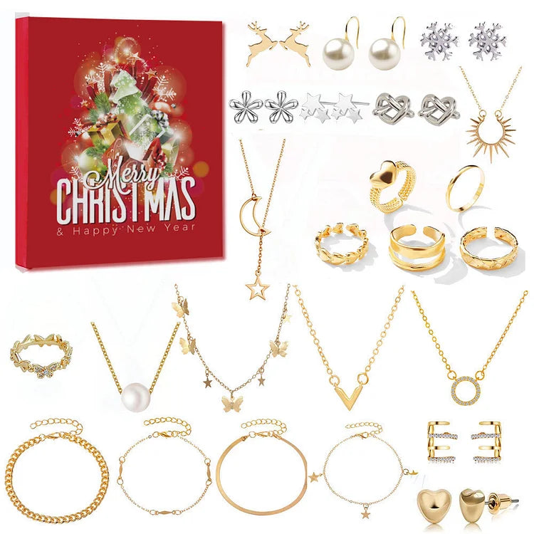 Product Image for Sandsberg | Gold/Zilveren Sieraden Adventskalender – Livia, Box A