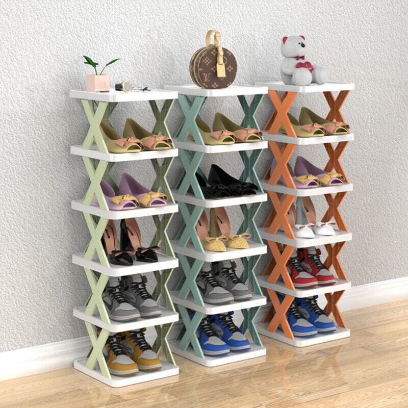 Product Image for Sandsberg Schuhregal zur Aufbewahrung, Orange / 6-lagig