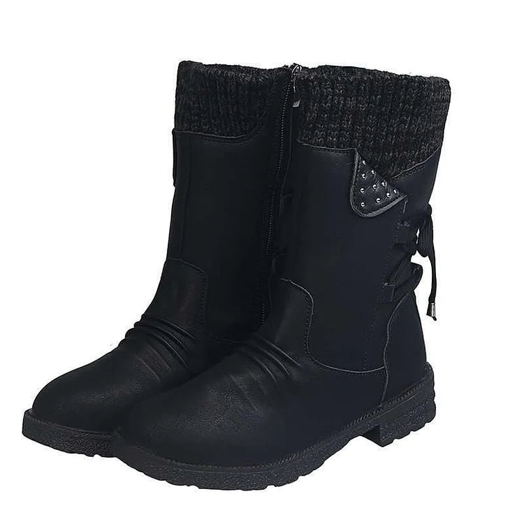 Product Image for Wasserdichte Stiefel mit Reißverschluss, Schwarz / 43