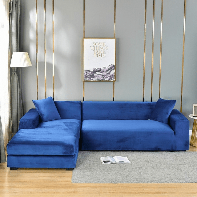 Product Image for Sandsberg | HousseUltra Unübertroffener Schutz gegen Flecken, Blau / 2 Plätze (145 bis 185 cm / 57,09 bis 72,84 Zoll)