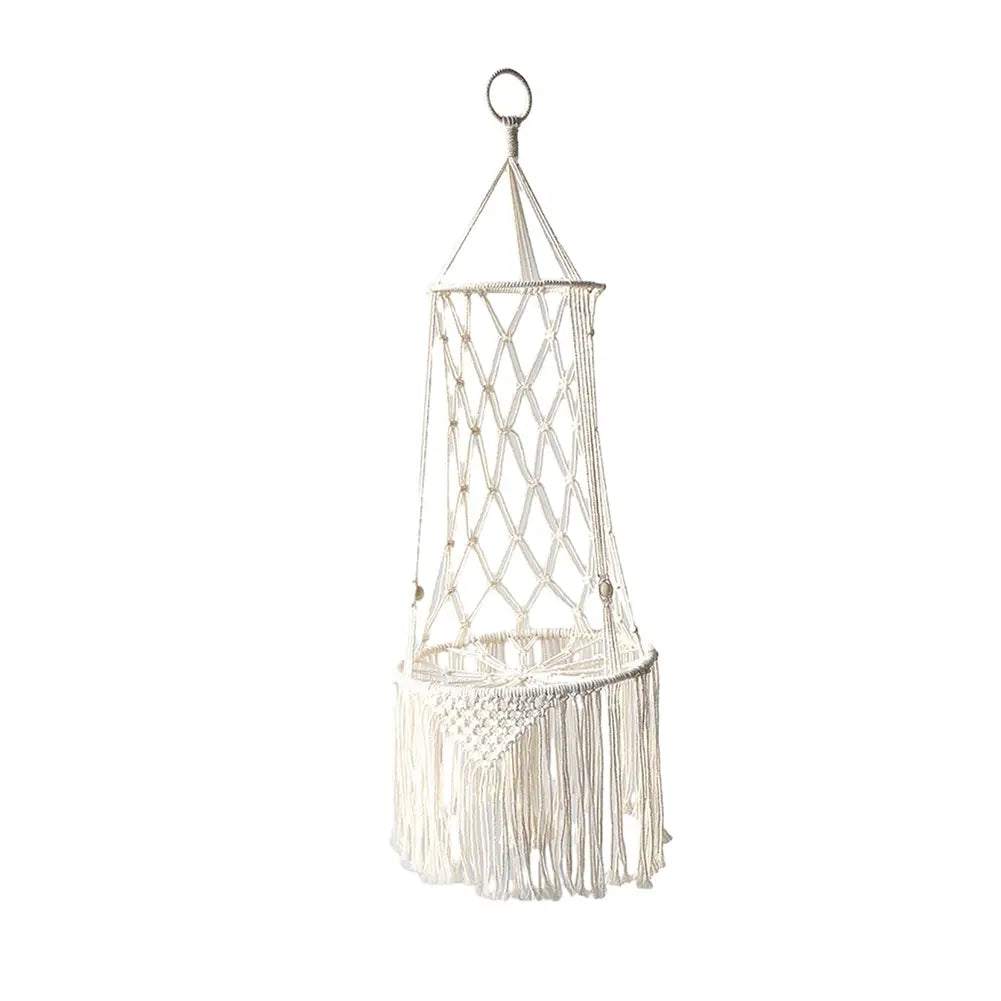 Product Image for Sandsberg | Bohemian Geweven Kat Hangmat Bed - Handgemaakt Katoenen Touw Schommel met Franje - Gezellig Nest voor Kitten en Binnendecoratie