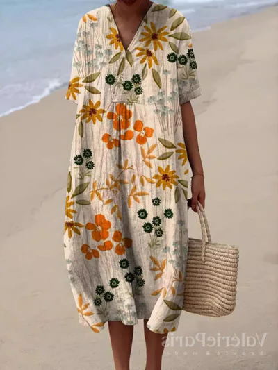 Product Image for Wunderschönes Sommerkleid, Blumen 3 / XL