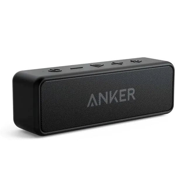 Product Image for Tragbarer kabelloser Bluetooth-Lautsprecher mit besserem Bass, Schwarz
