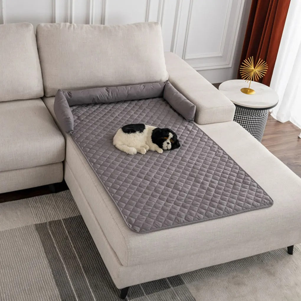 Product Image for Sandsberg | BuddyGuard Luxe Haustier Sofa Schonbezug, L 90x120cm / Hellgrau