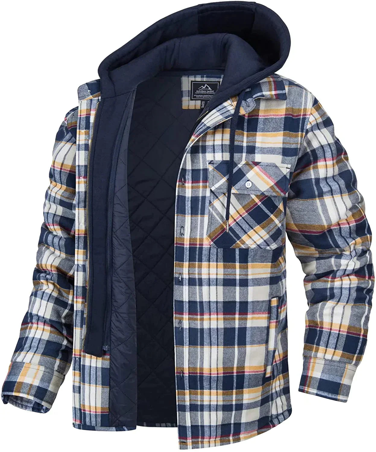 Product Image for Trendige und Bequeme Herren Winterjacke, Khaki / L