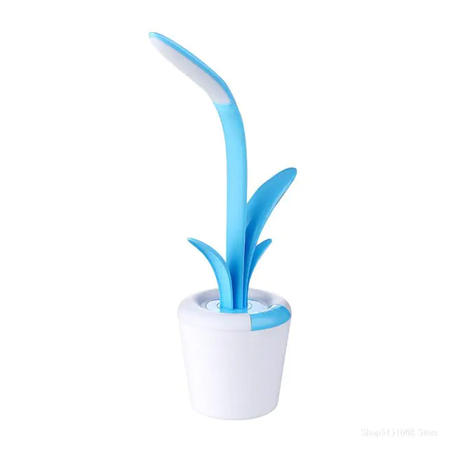 Product Image for Table Lamp Flowerpot, Blue
