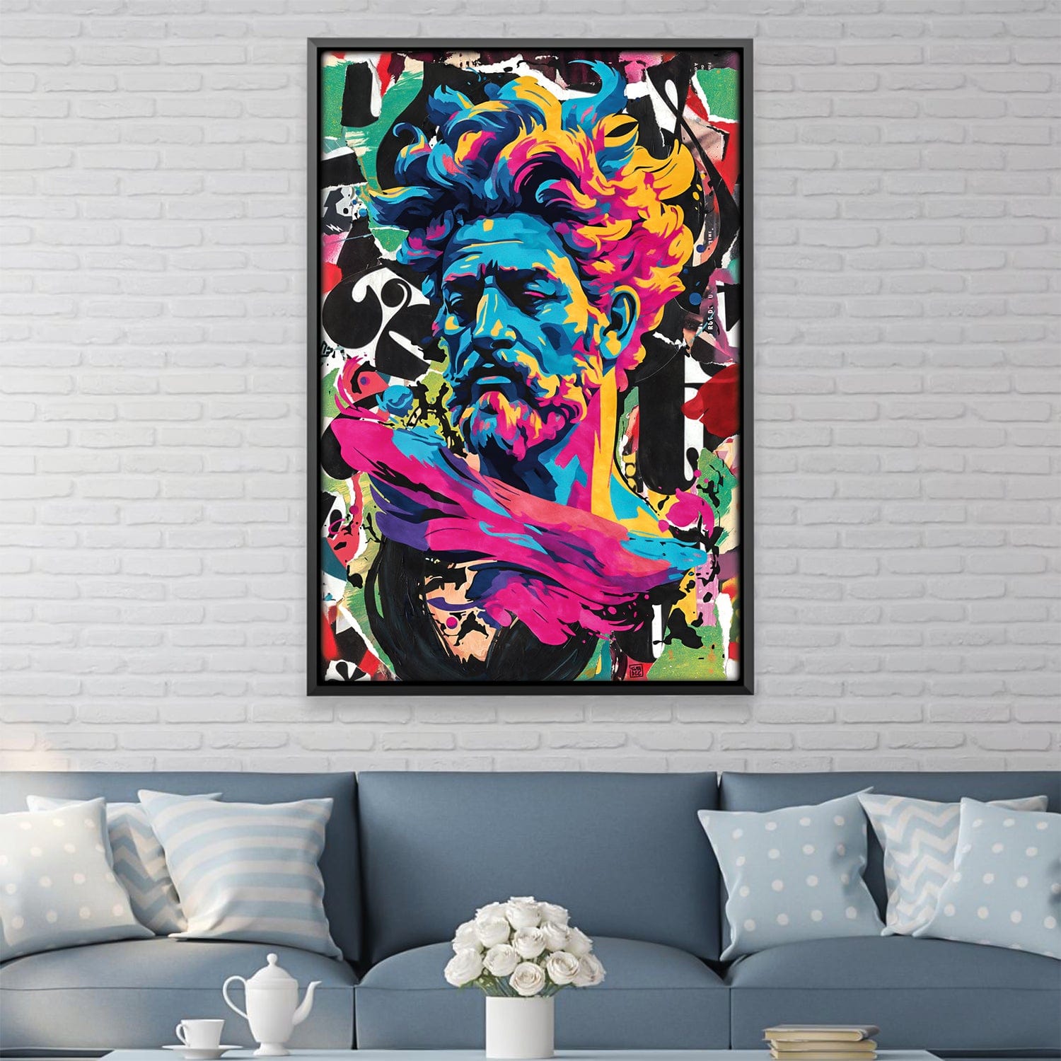 Product Image for Sandsberg | Zeus Abstract Leinwand, 16 x 24 Zoll / Leinwand
