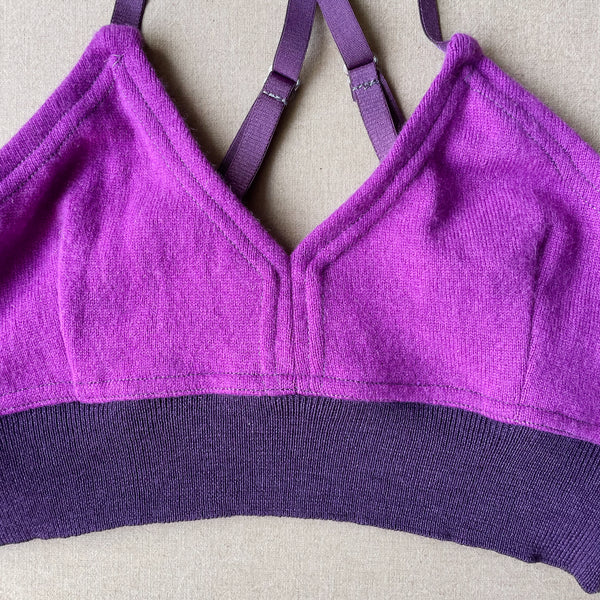 dark magenta bralette in S – sartoria