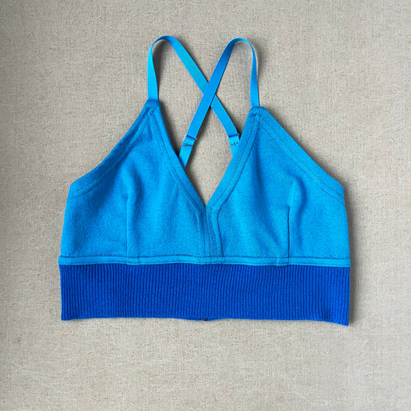 pale teal bralette in L – sartoria