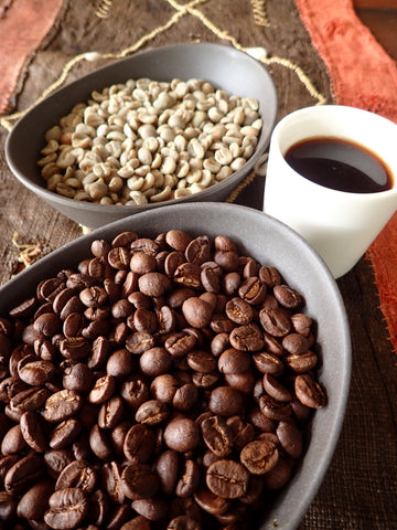 キリマンジャロ山麓のスペシャリティーコーヒー豆