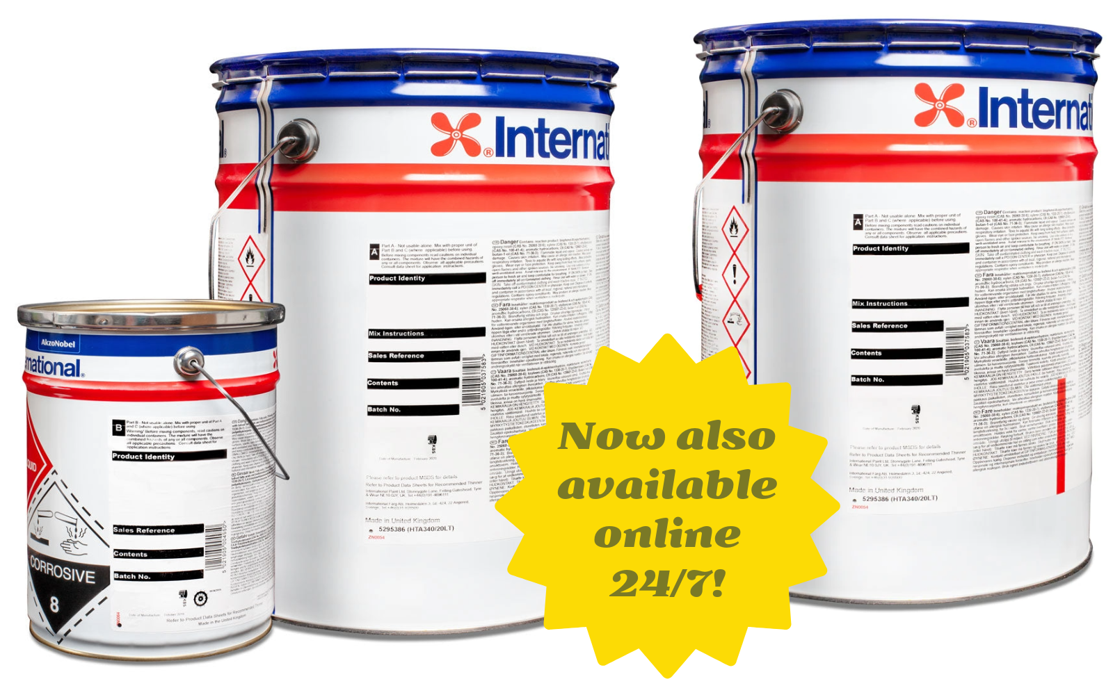 International Paint 2 Buckets