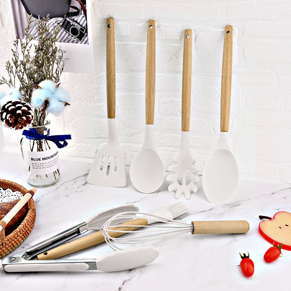 Nicole Wooden Utensils Set