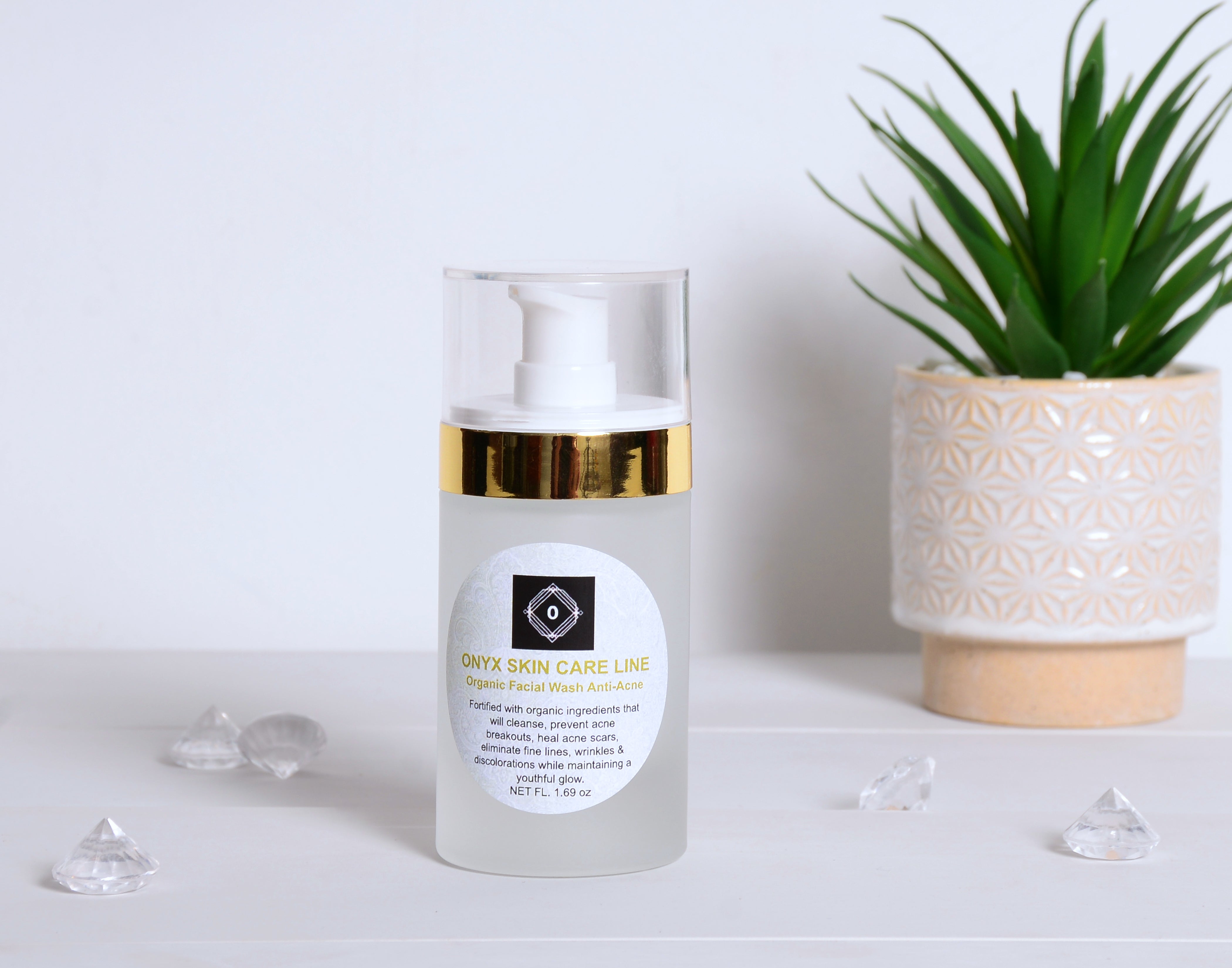 Organic Anti Aging Facial Wash - For MEN - ITEM CODE: 601950409242
