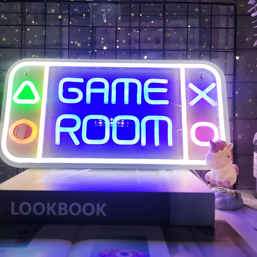LED Game Room Neon Signs Gaming Decor