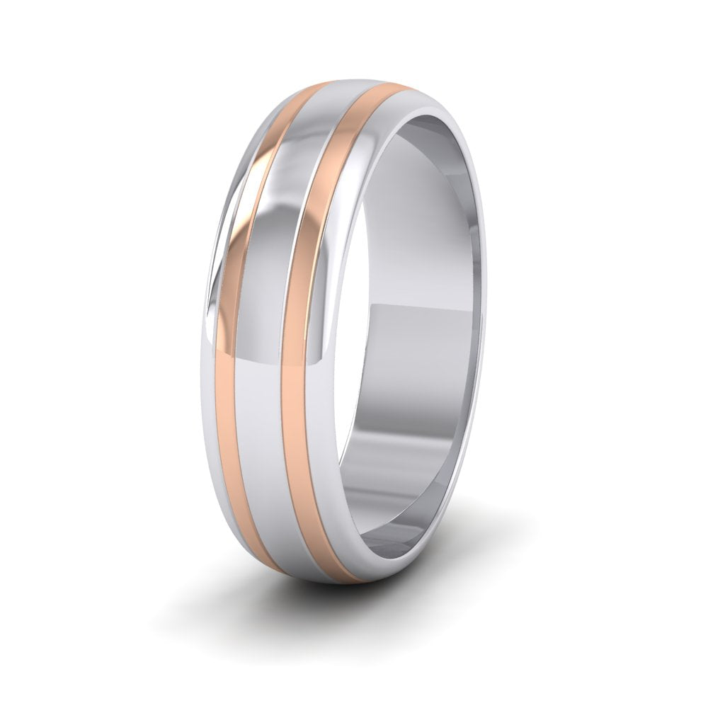 Mens rose gold sales wedding rings