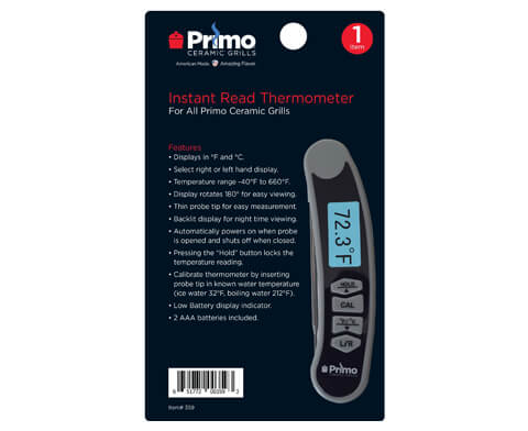 Grill Thermometer – Primo Ceramic Grills