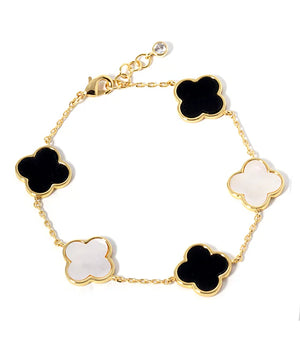 The Dainty Clover Bracelet - Xo Boutique 