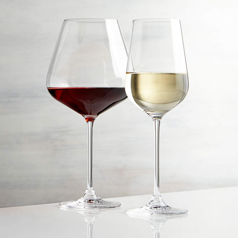 Crate and Barrel Hip Wine Glasses