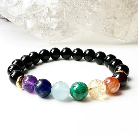 chakra crystal bracelet