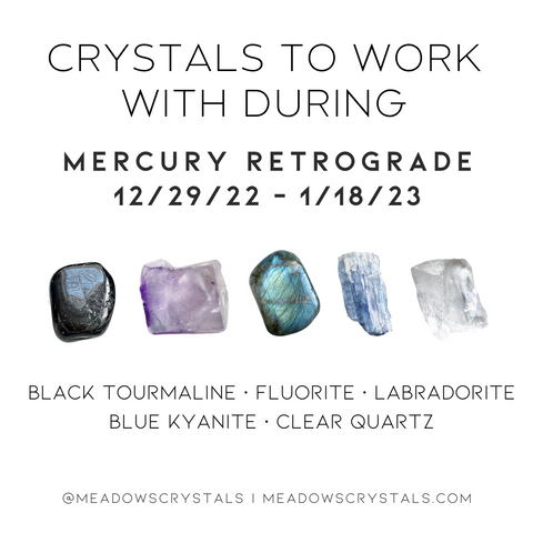 mercury retrograde crystals