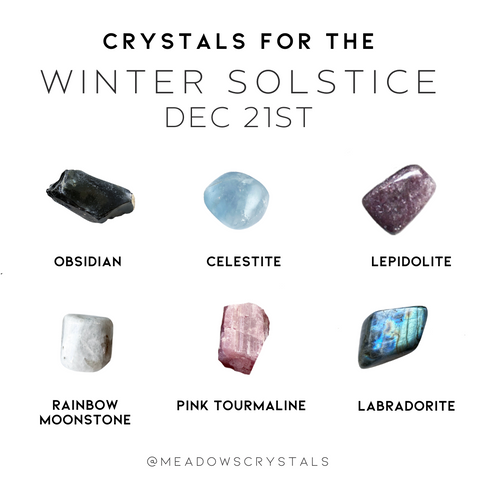 winter solstice crystals