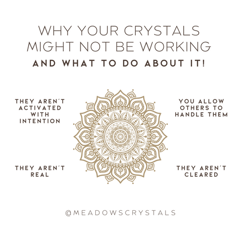 why your crystals don't work