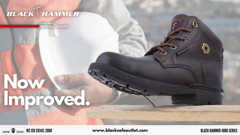 Blackhammer SIRIM Safety Shoes 4660