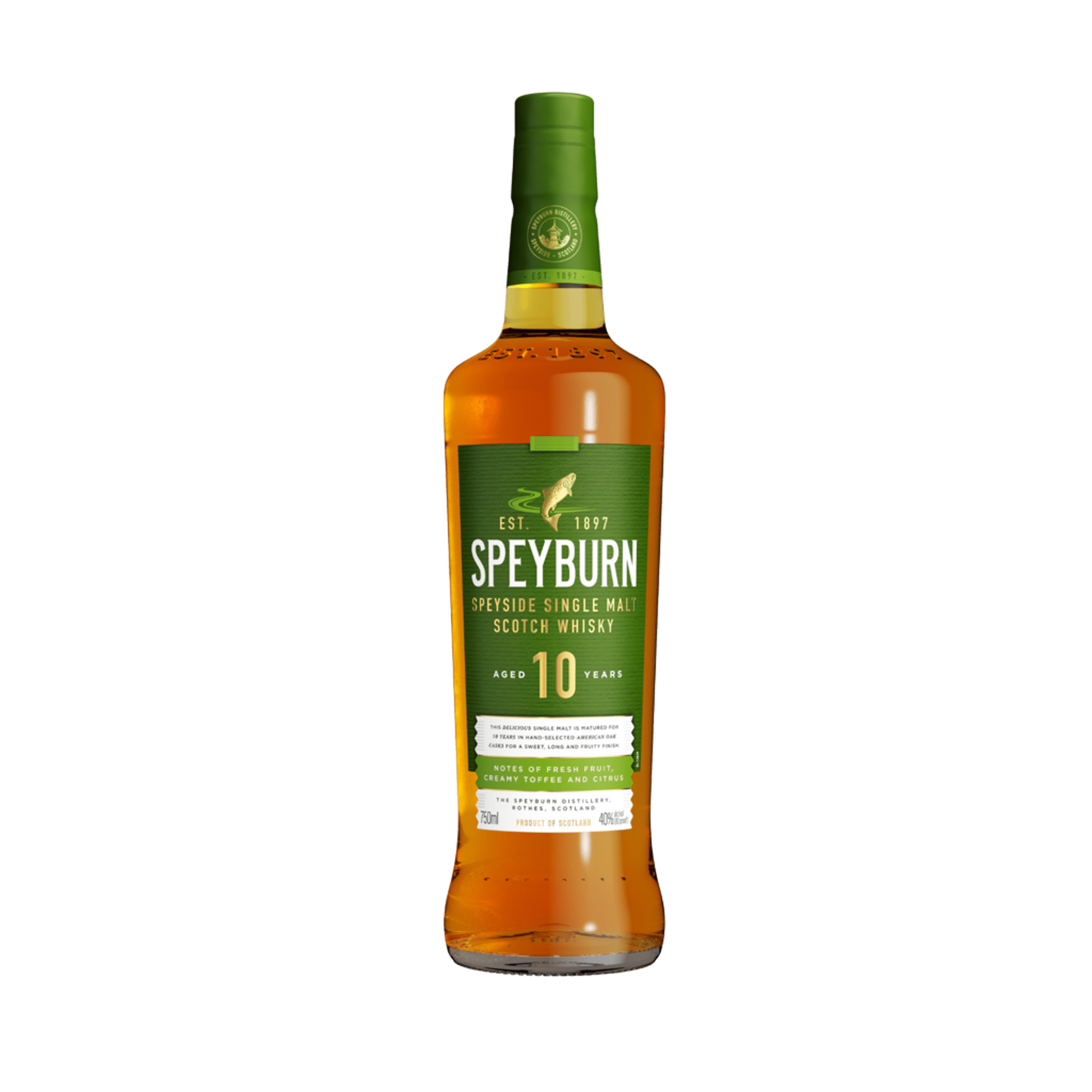 SPEYBURN SCOTCH SINGLE MALT HIGHLAND 10YR 750ML