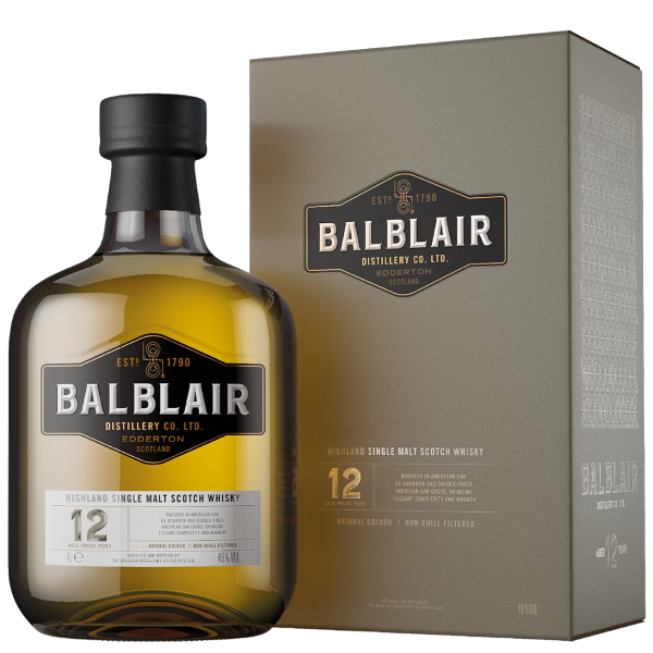 Balblair 12yo American Oak Ex-Bourbon Casks 46% 750ml