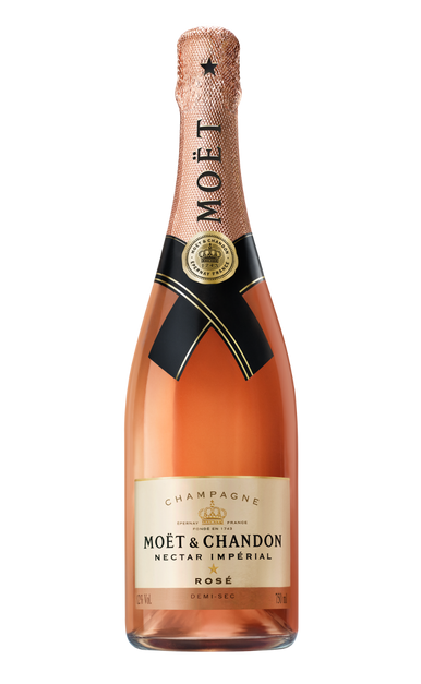 NECTAR & CHANDON IMPERIAL CHAMPAGNE 750ML - MOET Remedy ROSE Liquor