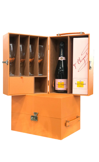 Veuve Clicquot Rose in SMEG Fridge Box - Premier Champagne