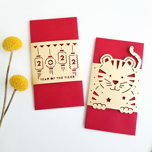 2023 Lunar New Year Craft- Chinese New Year Red Envelopes by Liv and Leb