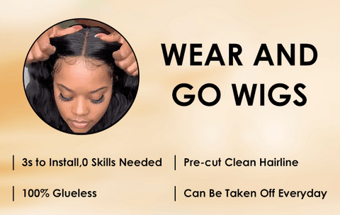 Wear And Go Wig