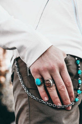 Native American fashion jewelry rings