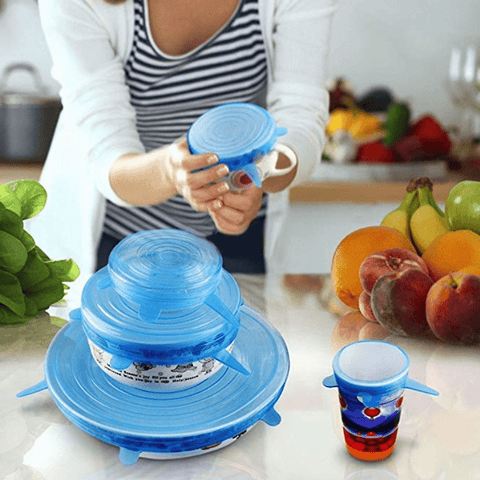 Couvercle alimentaire silicone
