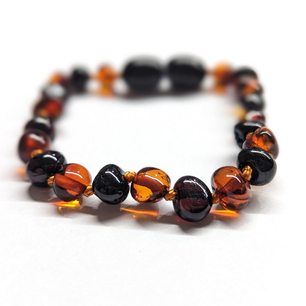 cherry amber bracelet