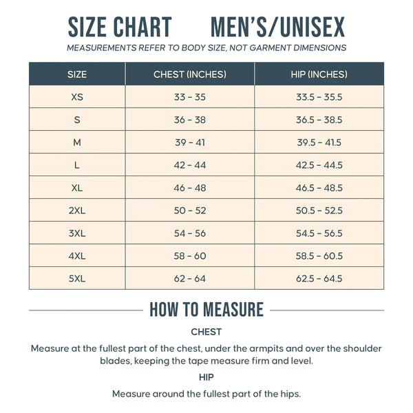 Sizing Chart