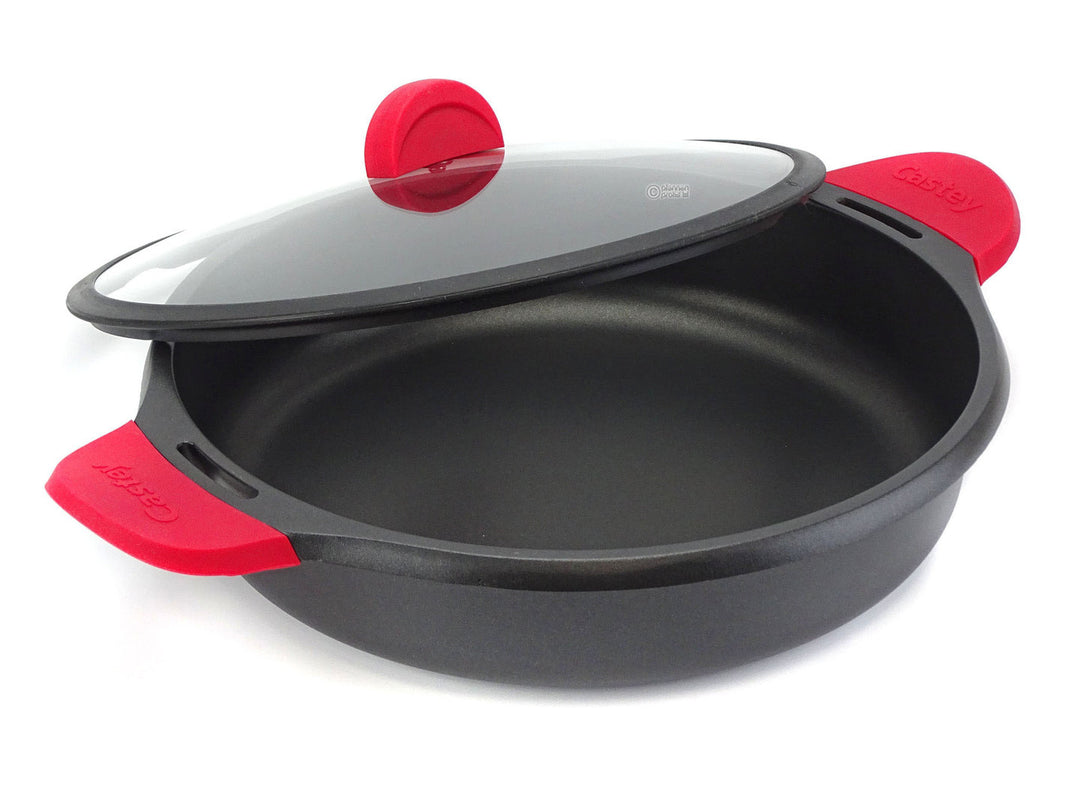 shallow casserole 28 cm nonstick silicone induction –