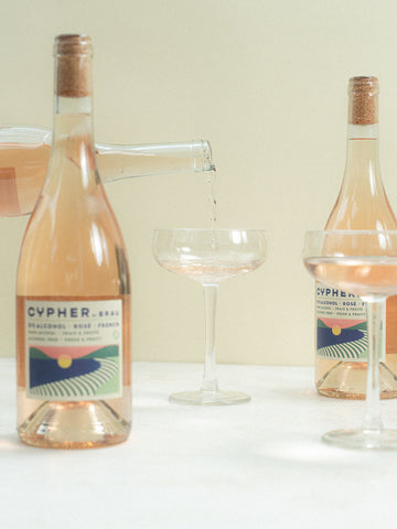Vin rosé CYPHER sans alcool 0,0% pour les 10 meilleurs vins rosés sans alcool