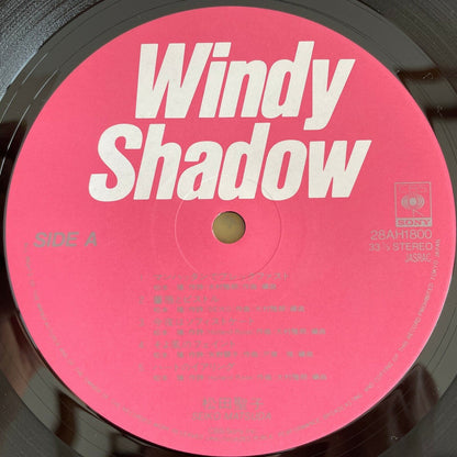 Seiko Matsuda Windy Shadow CBS/Sony 28AH 1800 Haruomi Hosono – Portal  Records