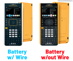 Ti-Nspire CX EZSpot Graphing Calculator Rechargeable Battery Compatibility